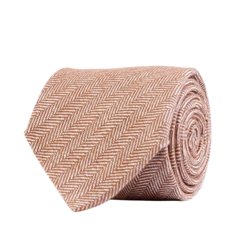 Classic Tie - Tobacco Brown