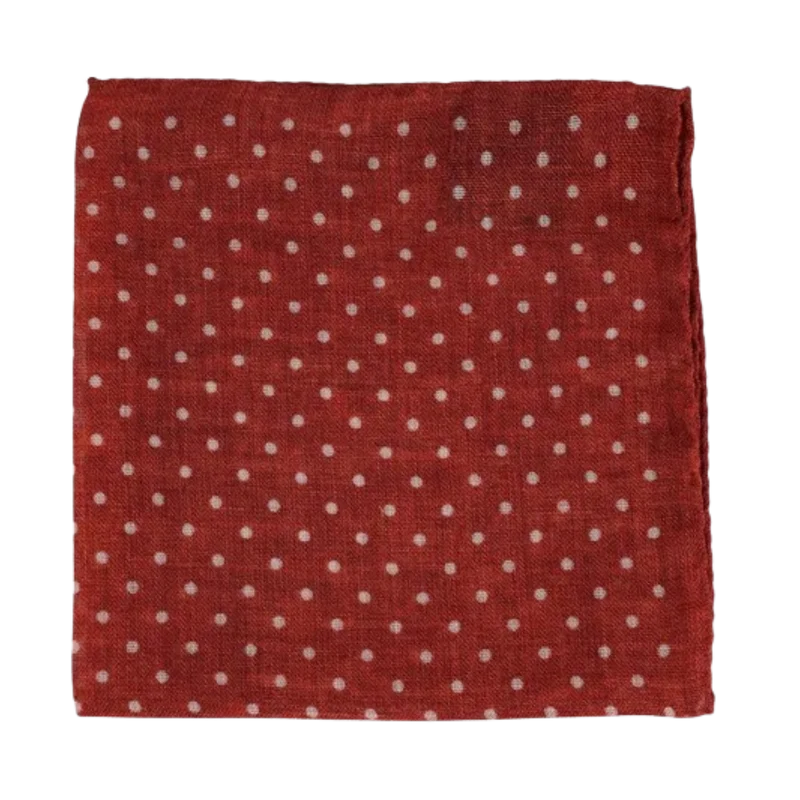 Pocket Square - 213 Rust melange