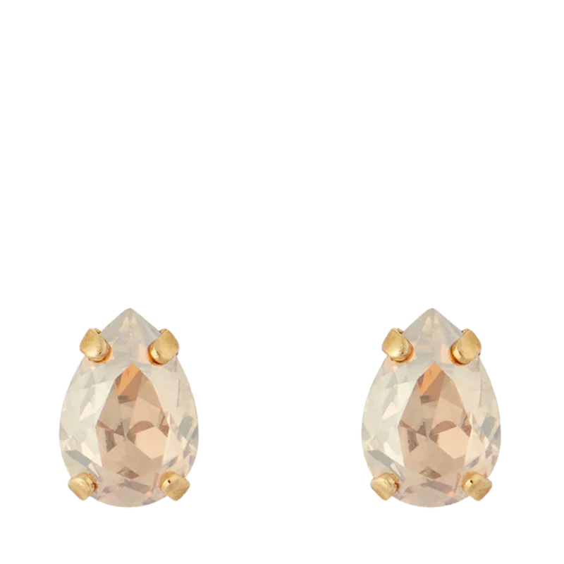 Petite Drop Stud Earrings Gold - Golden Shadow