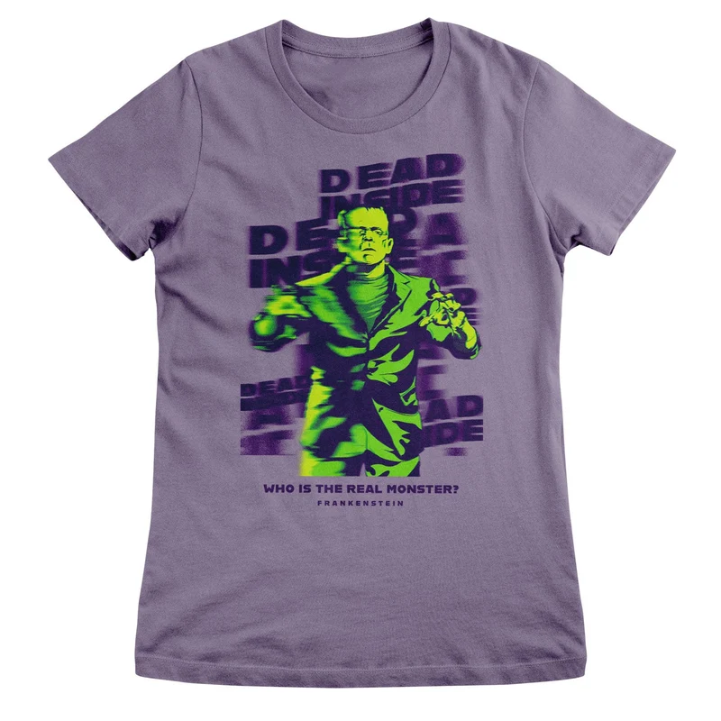 Frankenstein - The Real Monster Girly Tee