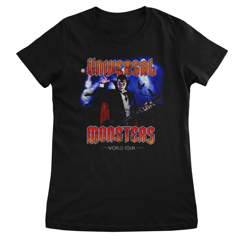 Universal Monsters World Tour - Dracula Girly Tee