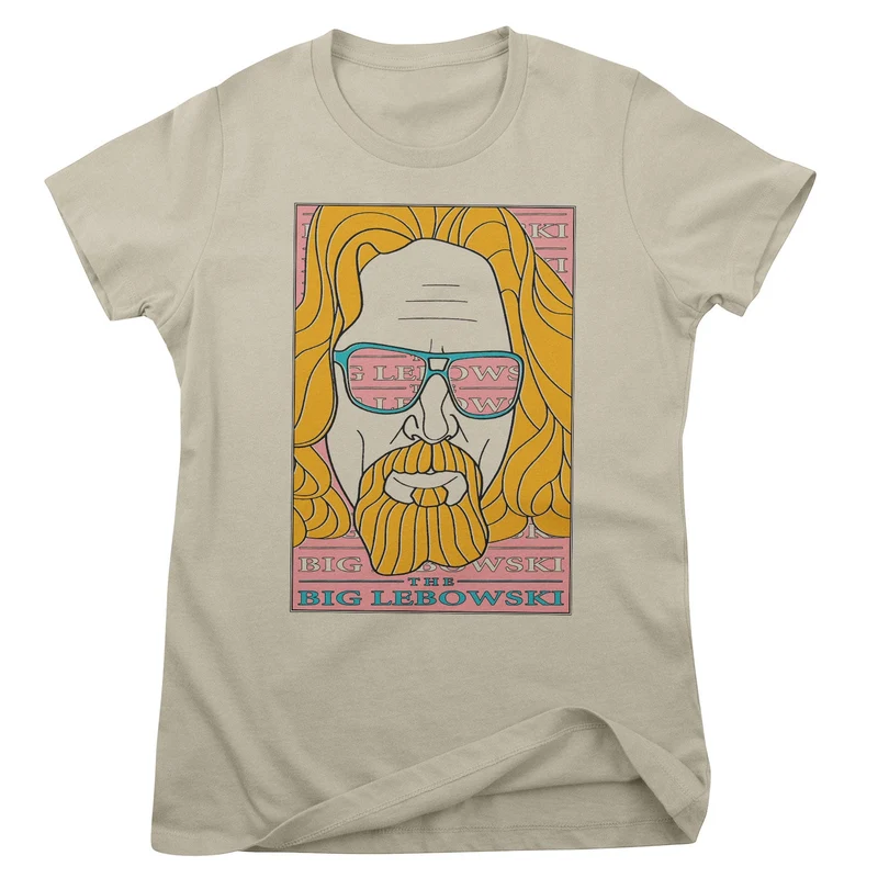 The Big Lebowski Art Girly Tee