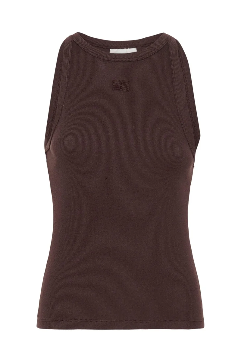 Gestuz - Gzdrew Logo Tank 2.0 10910066 - 109839 - Deep Plum