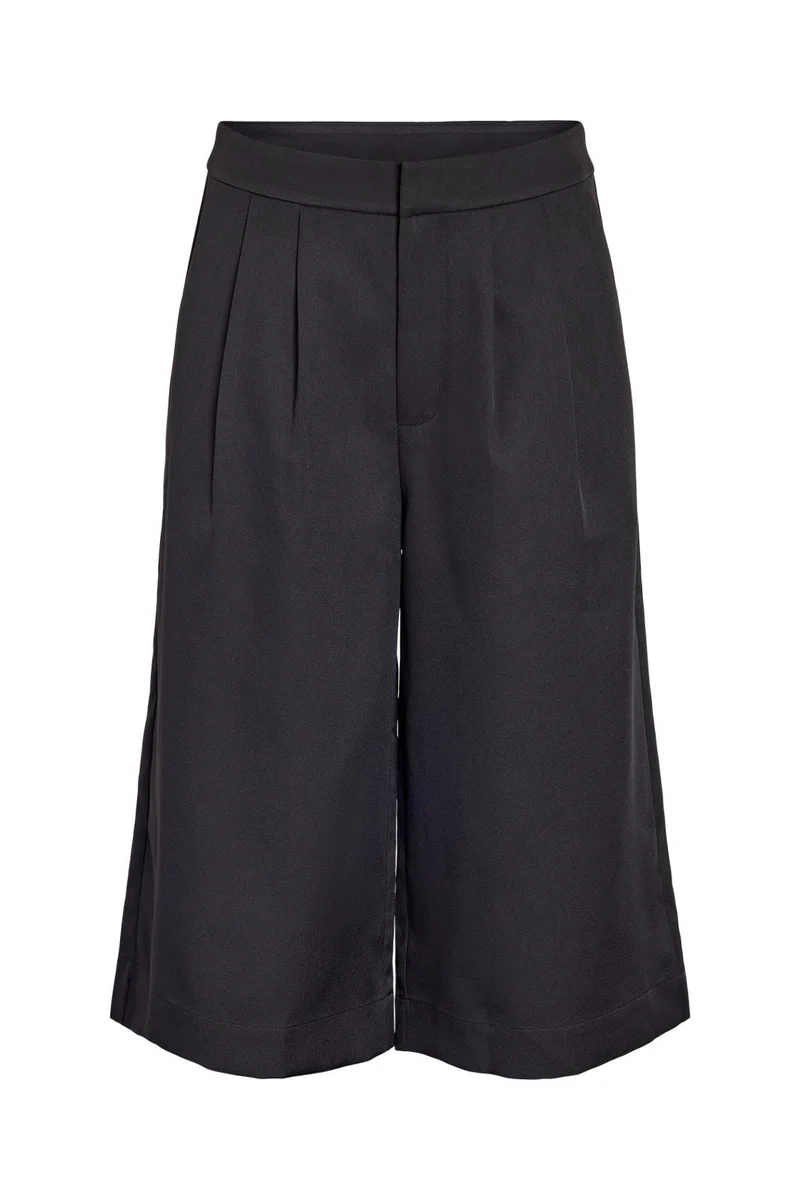 Noisy May - Nmsoley Wide Long Shorts - 5250291 Black