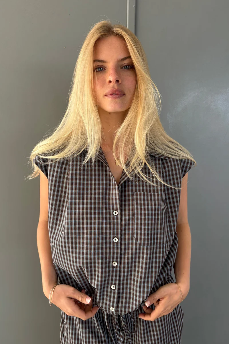 Continue - Kit Small Check Ss 15358 - Brown Check