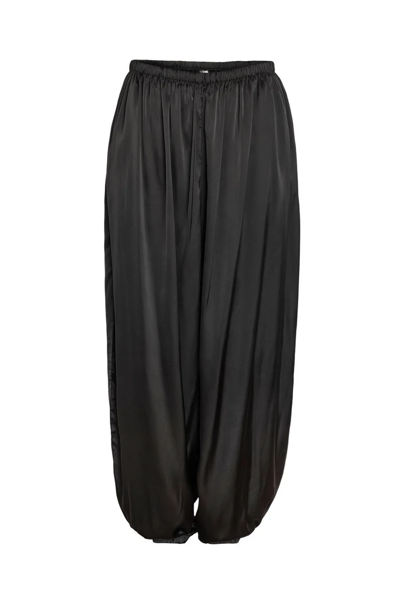 Noisy May - Nmlouise Satin Balloon Pant - 5082001 Black
