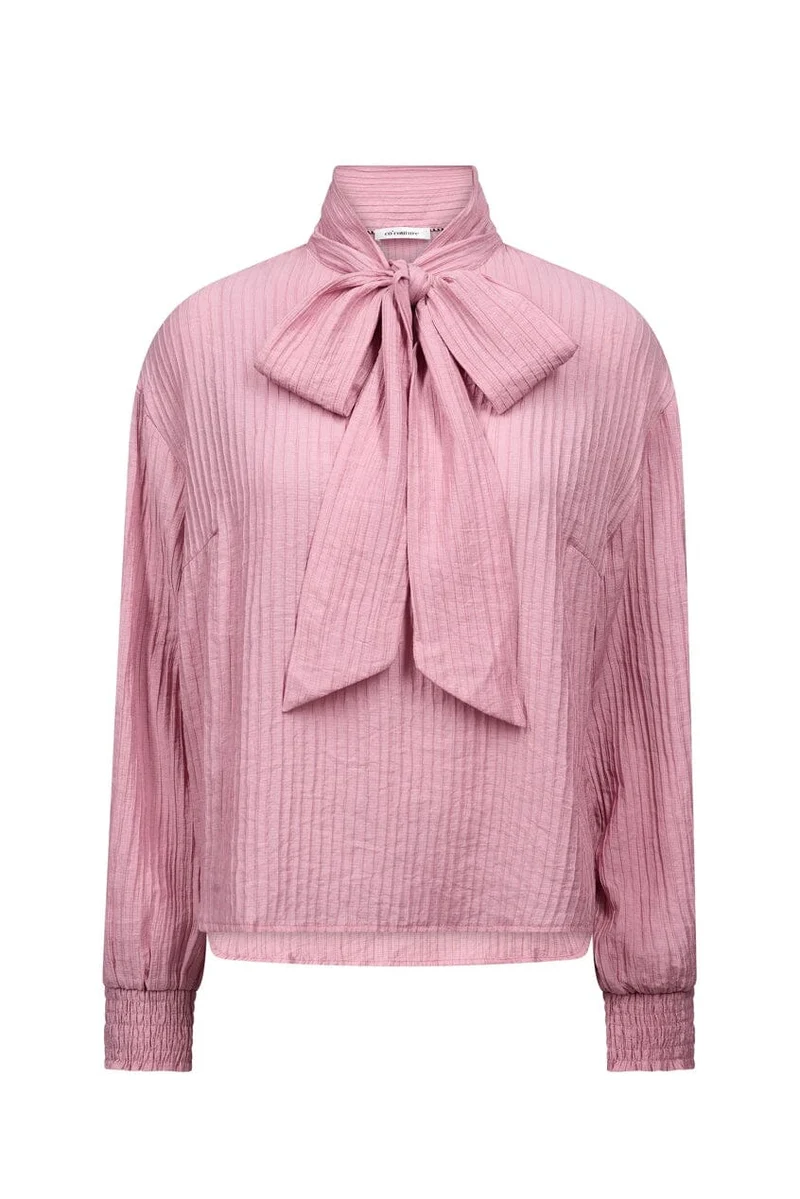 Co´Couture - Elliscc Scarf Neck Blouse 506428 - 35012 - Candyfloss