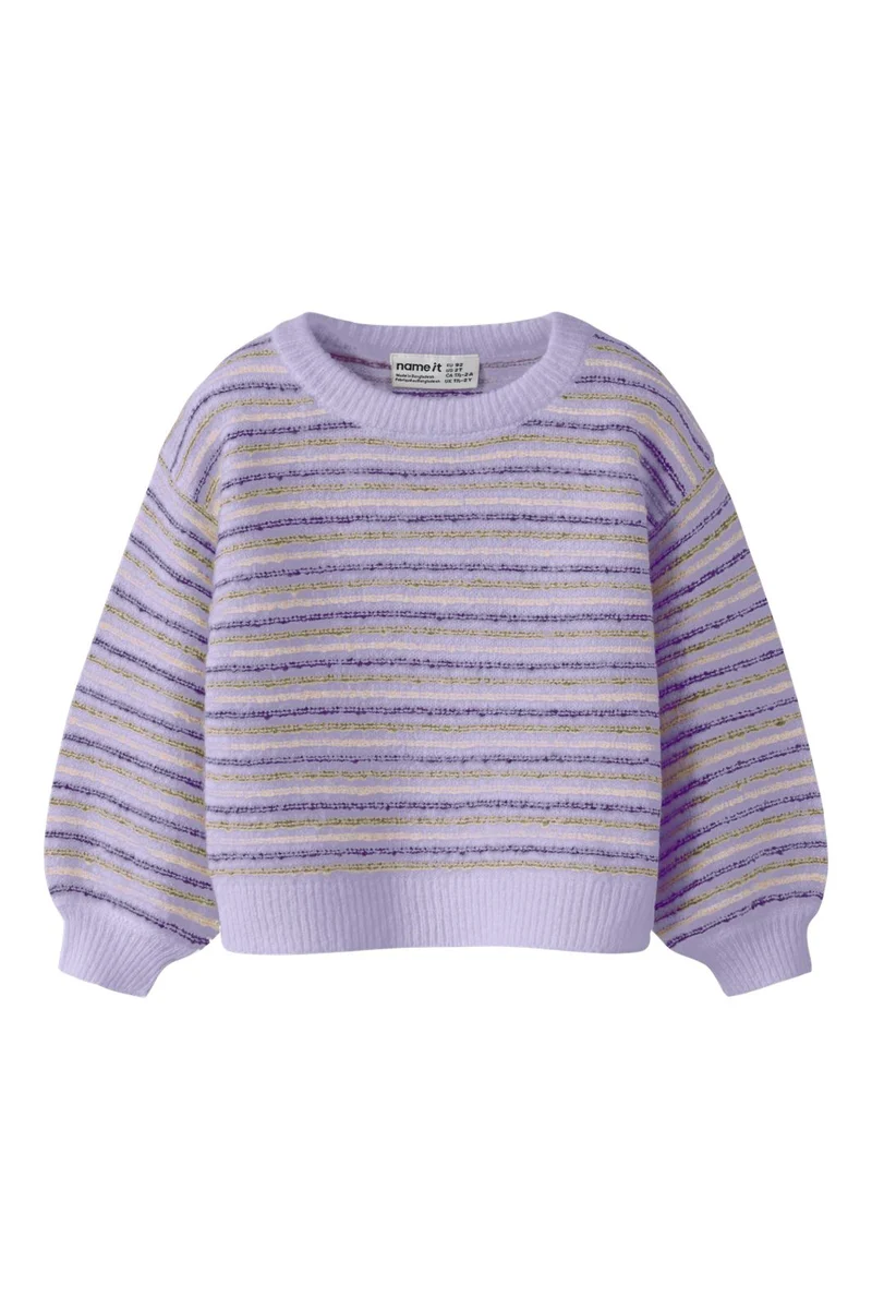 Name It - Nmfnoelle Ls Knit - 5075351 Heirloom Lilac