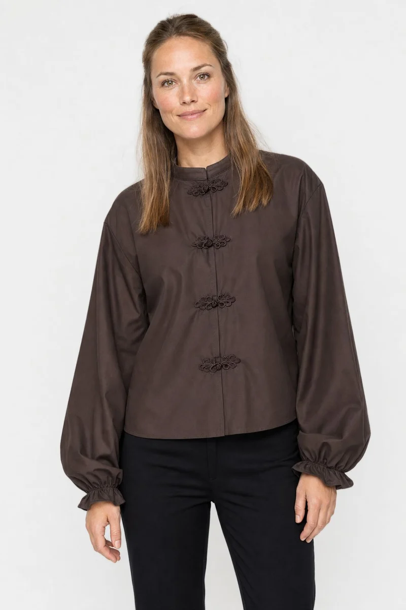 Dear Molly - Jill Shirt Shirt Ch169989c - Brown