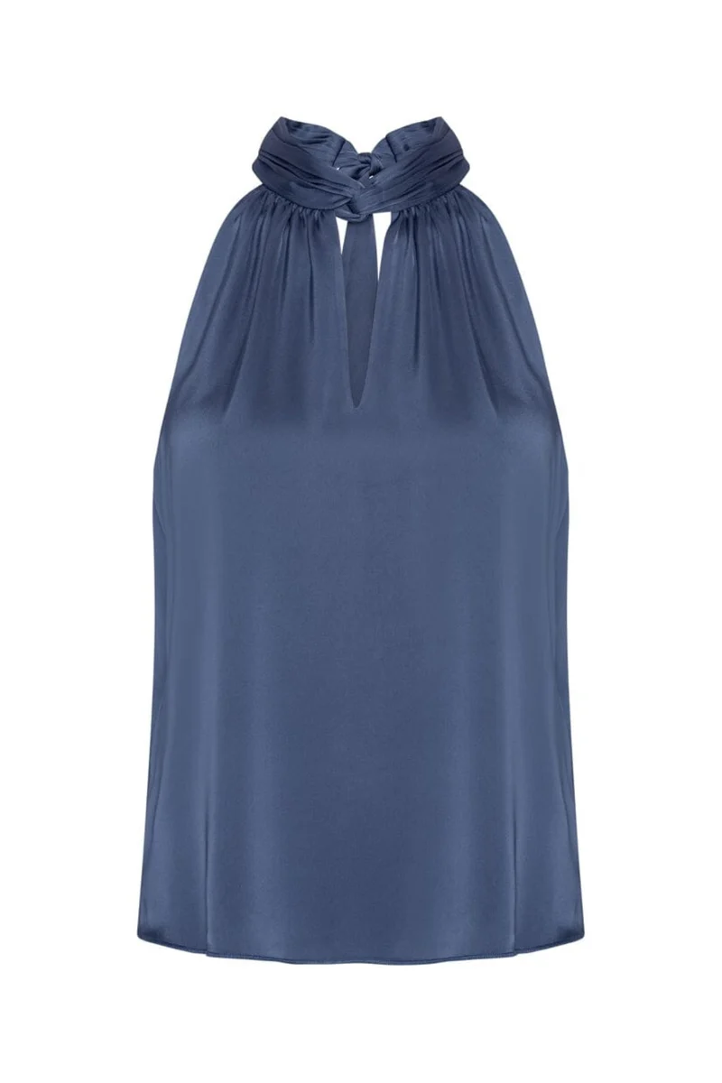 Karmamia - Ava Top 2490 - Semi Rich Crown Blue