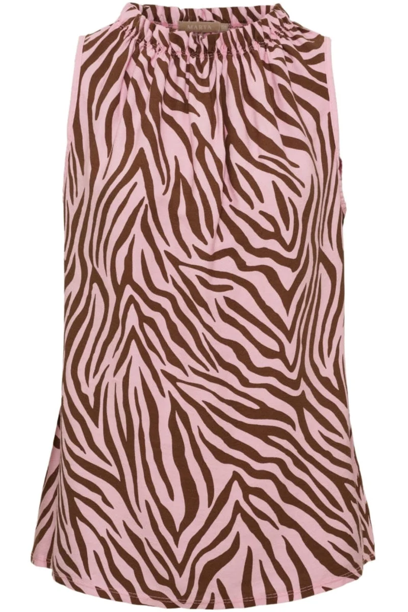 Marta Du Chateau - Mdclucina Top 2319 Zebra - Pink