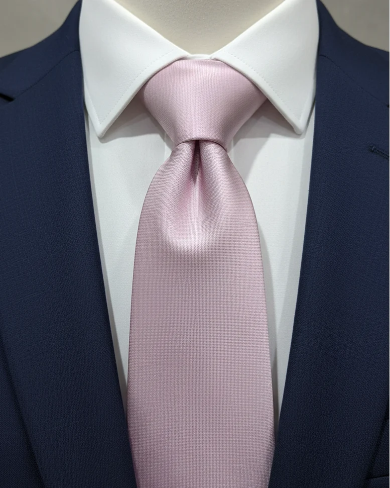 STHLM KRAVATT Silk Tie - Light Pink