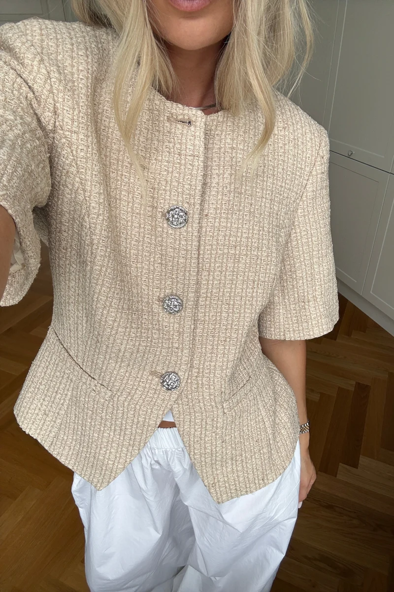Noella - N-Kasaundra Blazer 17180001 - 479 - Light Sand