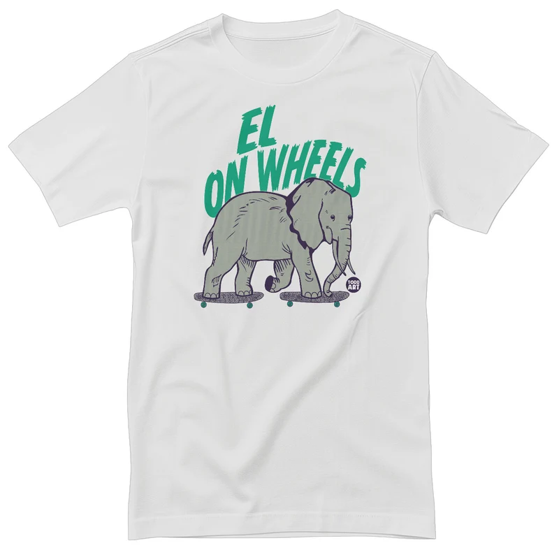 El On Wheels - ToddArt T-Shirt