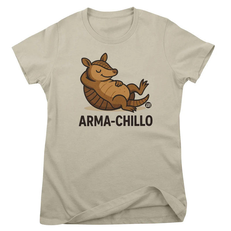 Arma-Chillo - ToddArt Girly Tee