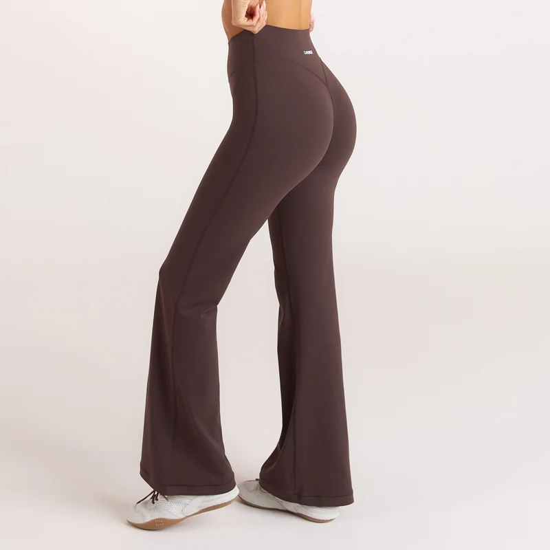 ContourSoft™ utsvängda Leggings - Mörk Choklad