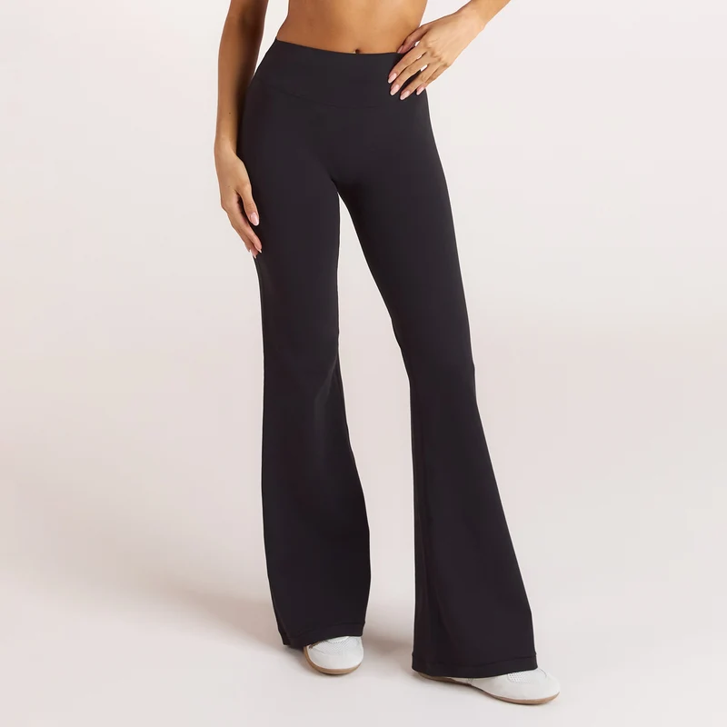 ContourSoft™ utsvängda Leggings - Svart