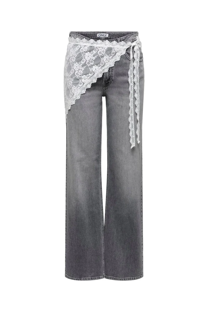 Only - Onlsof Lace Scarf - 5082271 Cloud Dancer