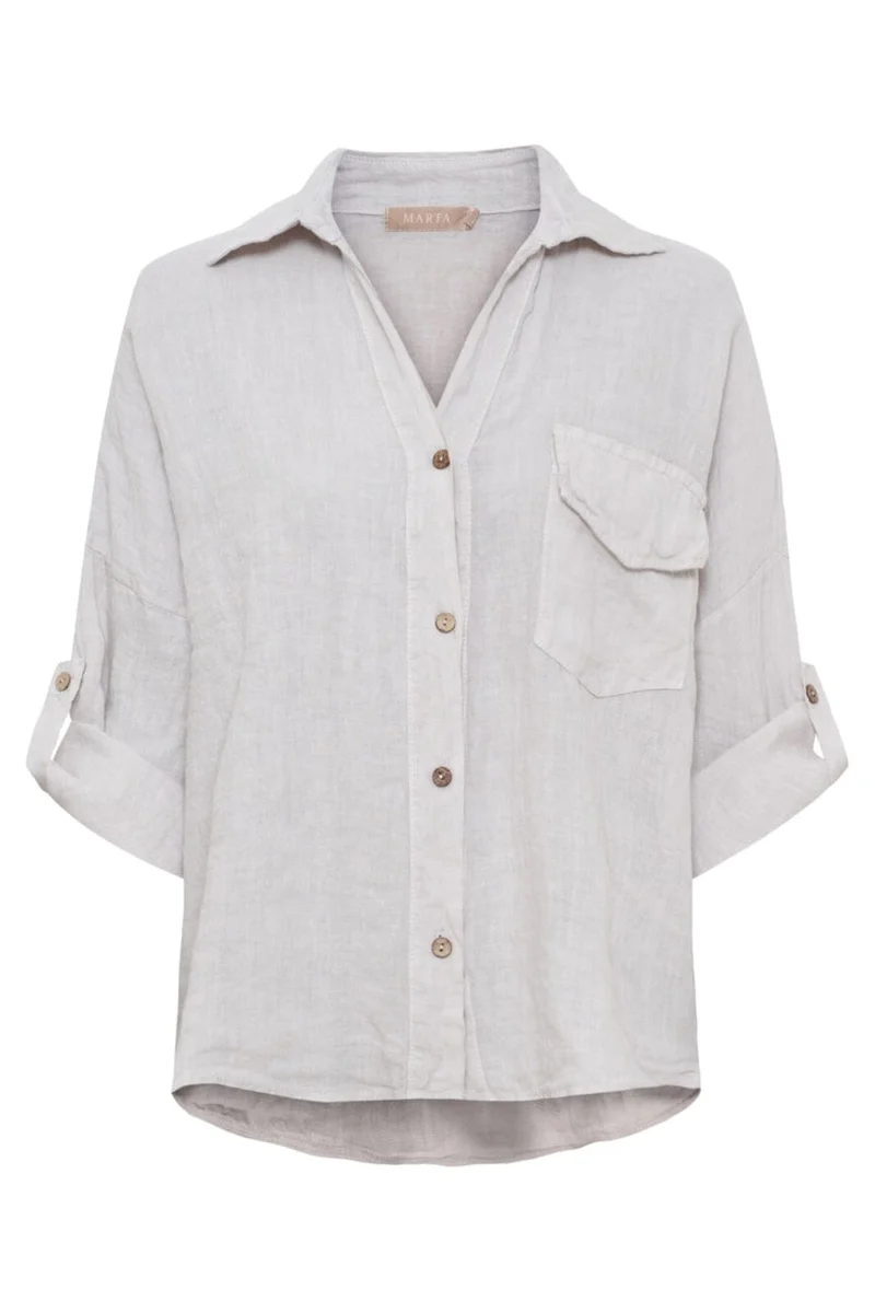 Marta Du Chateau - Mdcdaira Shirt 266152 - Sabbia