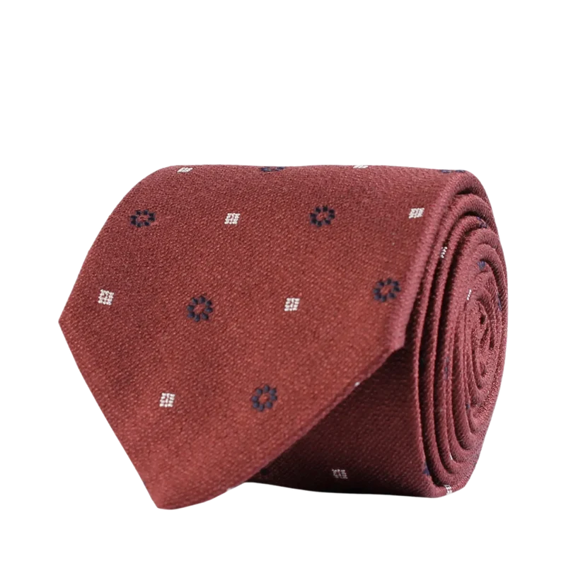 Classic Tie - Wine red