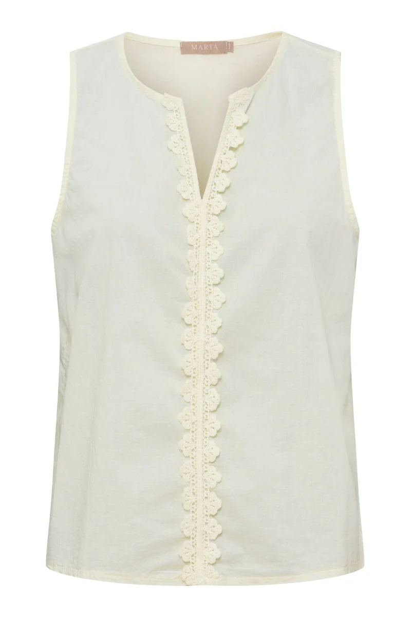 Marta Du Chateau - Mdcvienna Top 68503M - Flea