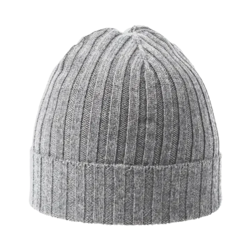 Beanie - Lt Grey Melange