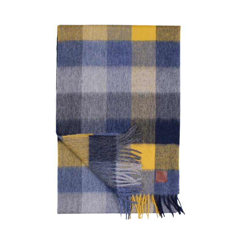 Scarf - Blue melange