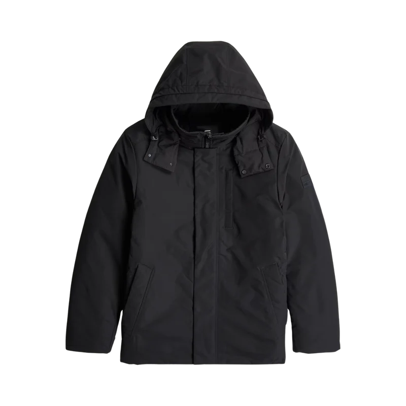 Clean Vodan Hooded Jacket - Black