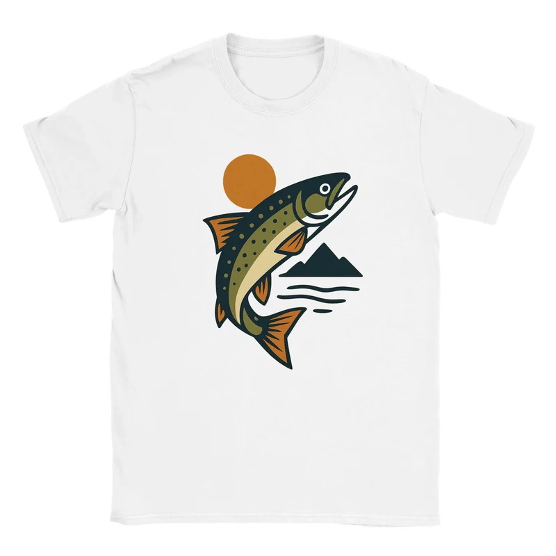 T-shirt - Minimalist Trout