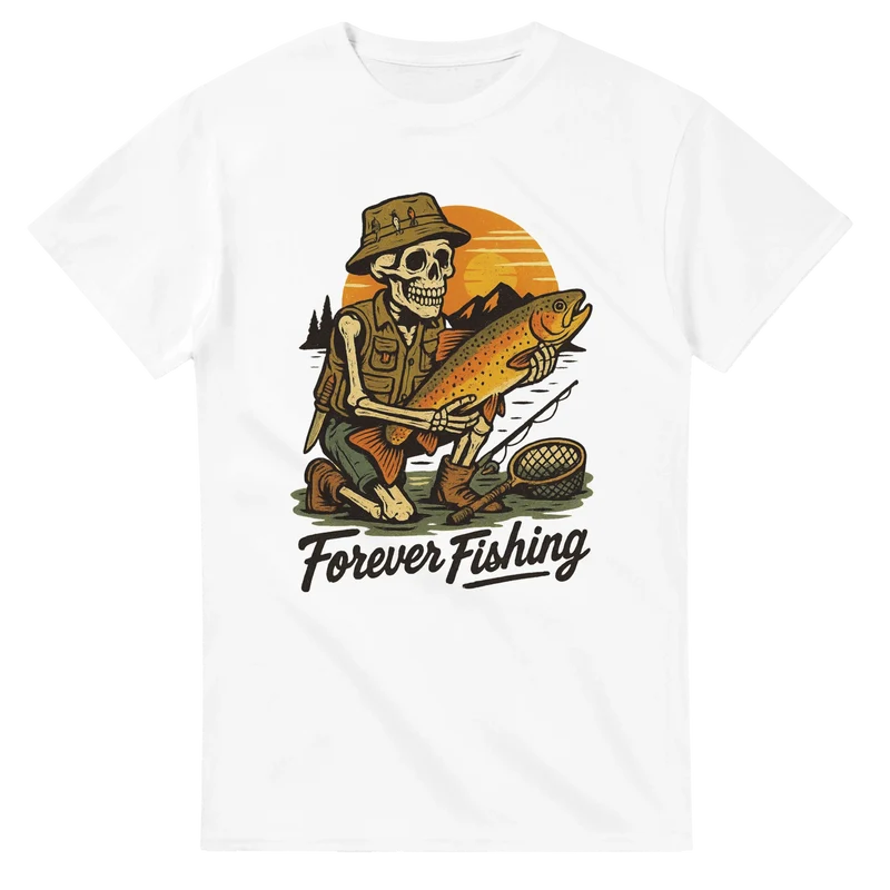T-shirt - Forever Fishing