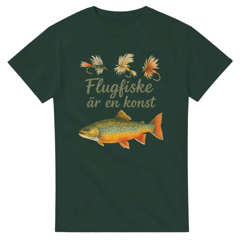 T-shirt - Flugfiske är en konst