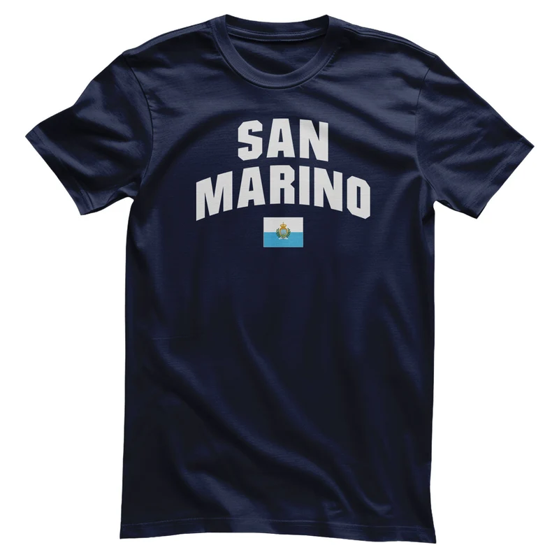 San Marino Flag T-Shirt