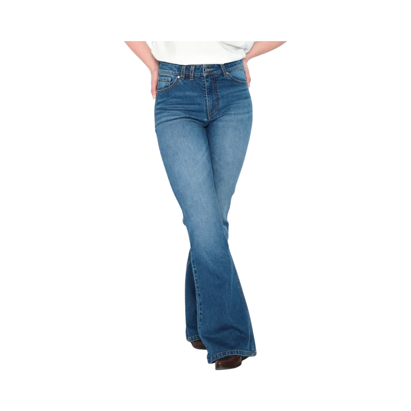 Sonya Bootcut - Medium Wash Blue Denim