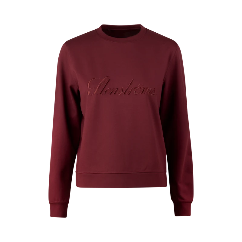 Julianna R-neck - Dark red