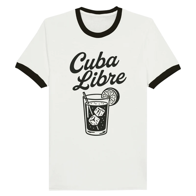 T-shirt Ringer - Cuba Libre