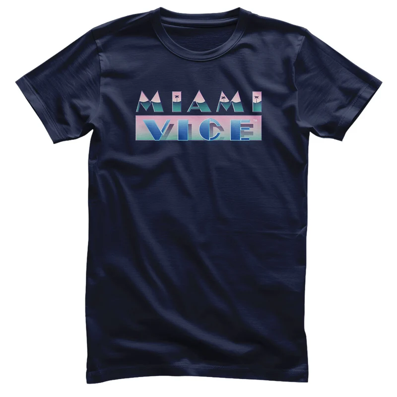 Miami Vice Airbrush Logo T-Shirt