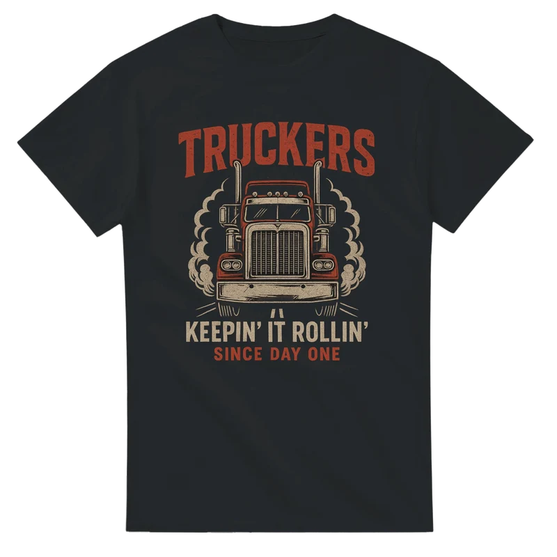T-shirt - Truckers Keepin' it Rollin'