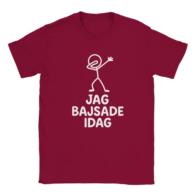 T-shirt - Jag bajsade idag