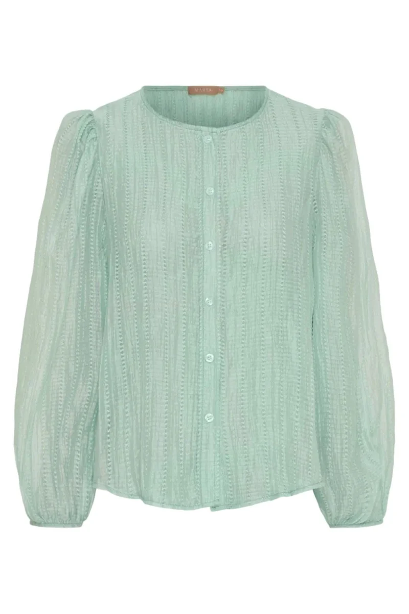 Marta Du Chateau - Mdcroselle Shirt 58136PM - Mint