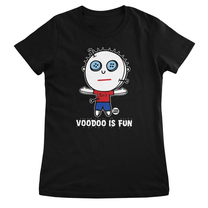 Voodoo Is Fun - ToddArt Girly Tee