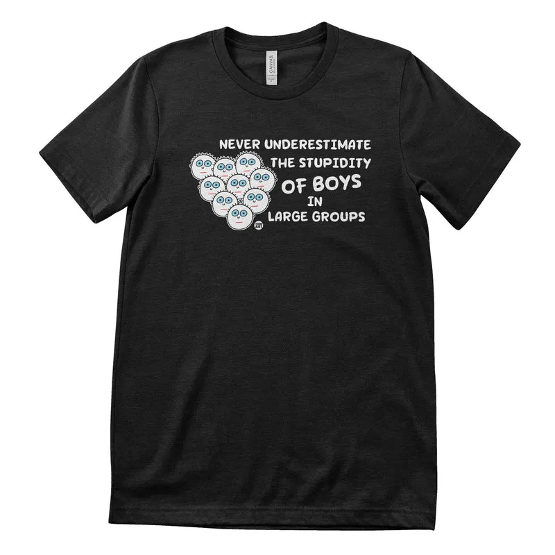 Boys In Large Groups - ToddArt T-Shirt