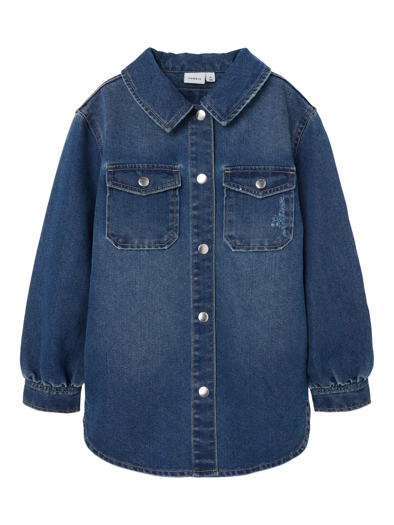 DENIM SHACKET - jeans skjorta