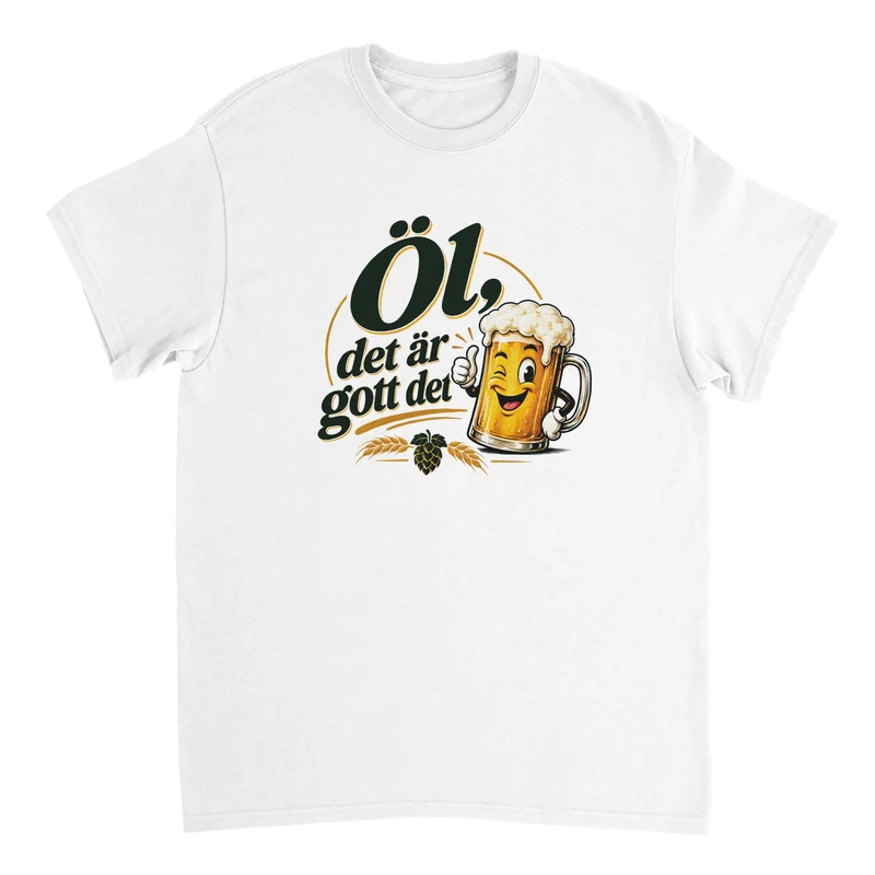 T-shirt - Öl, det är gott det