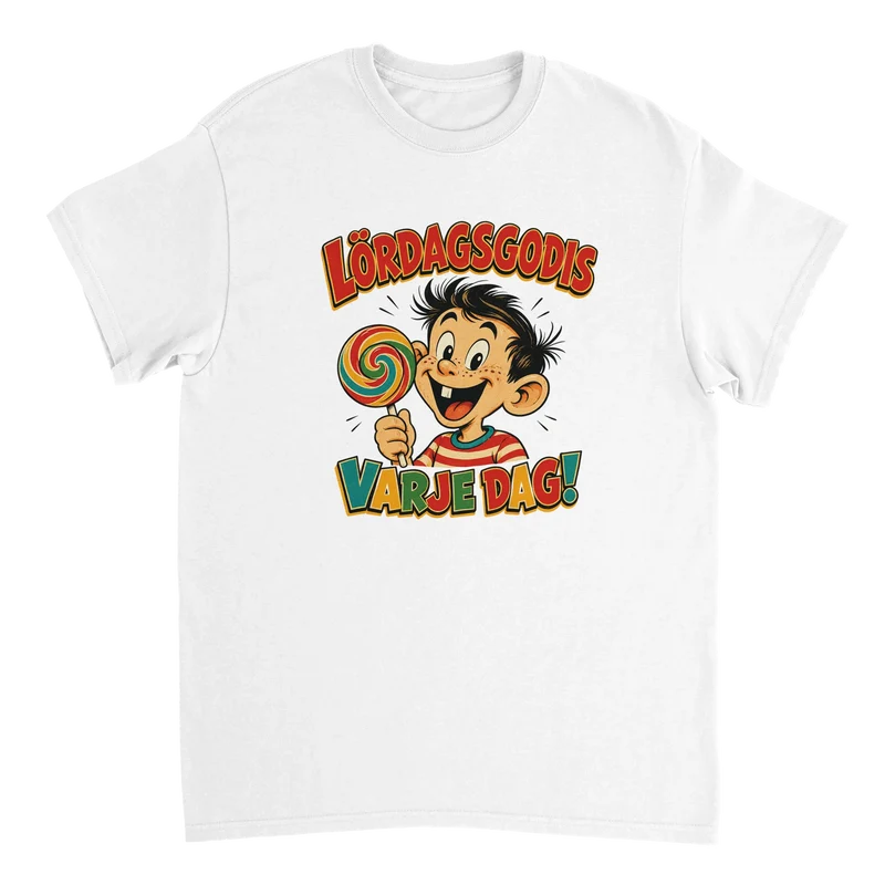 T-shirt - Lördagsgodis varje dag