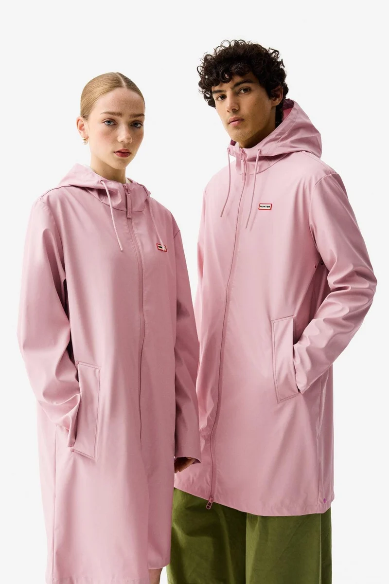 Hunter - Andrea Pu Rain Coat Haru0002242 - Parfait Pink