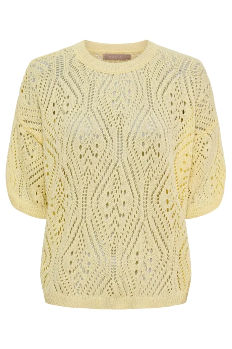 Marta Du Chateau - Mdcvina Knit 6592 - Yellow