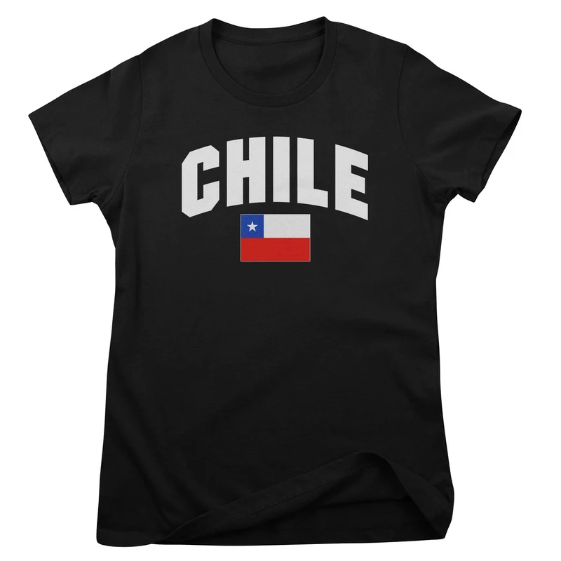 Chile Flag Girly Tee