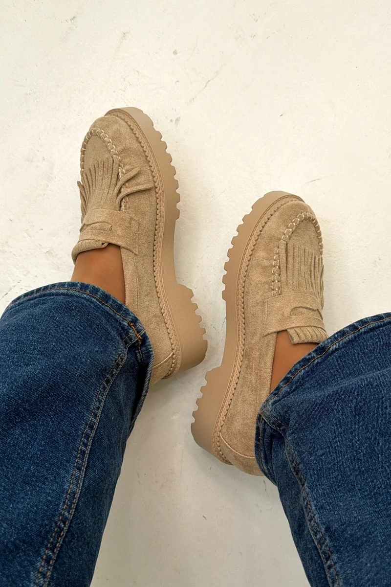 Bloom - Oriella Loafers - Beige