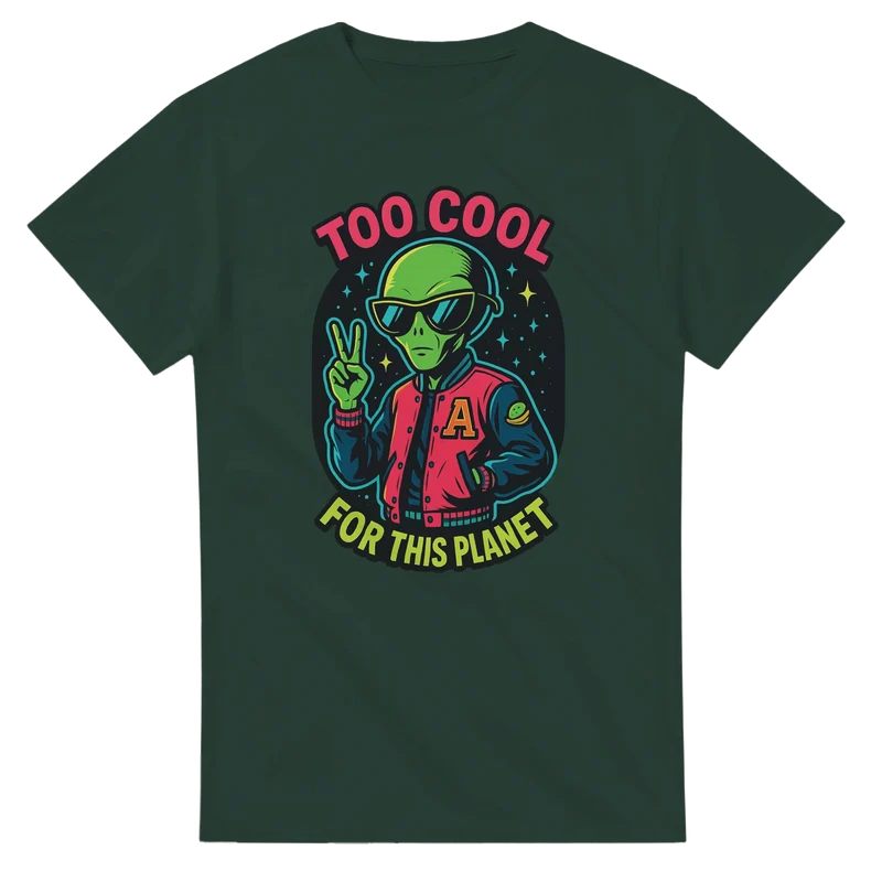 T-shirt – Too Cool for This Planet