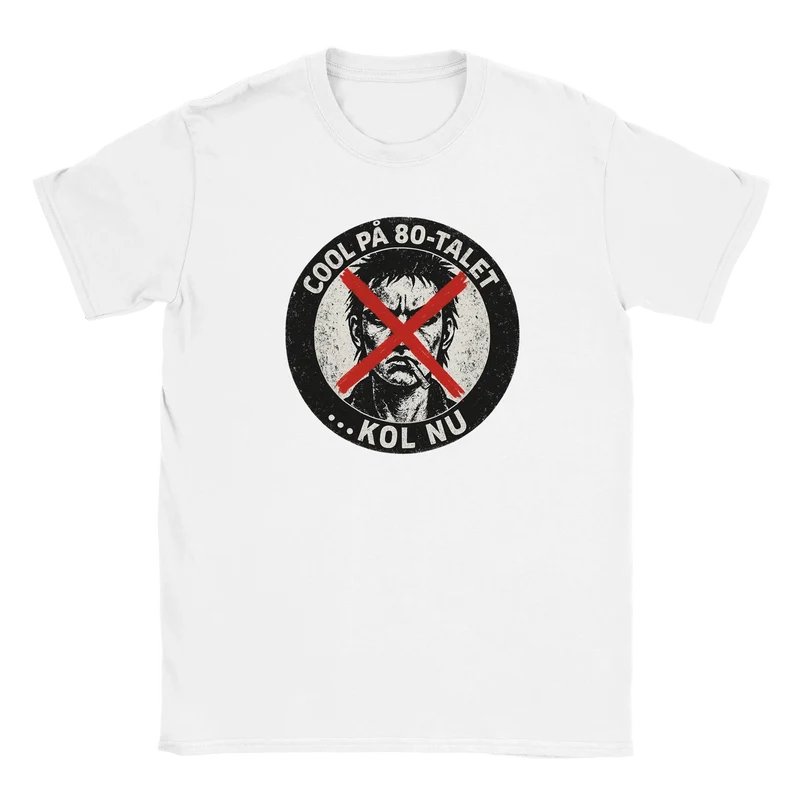 T-shirt - Cool på 80-talet